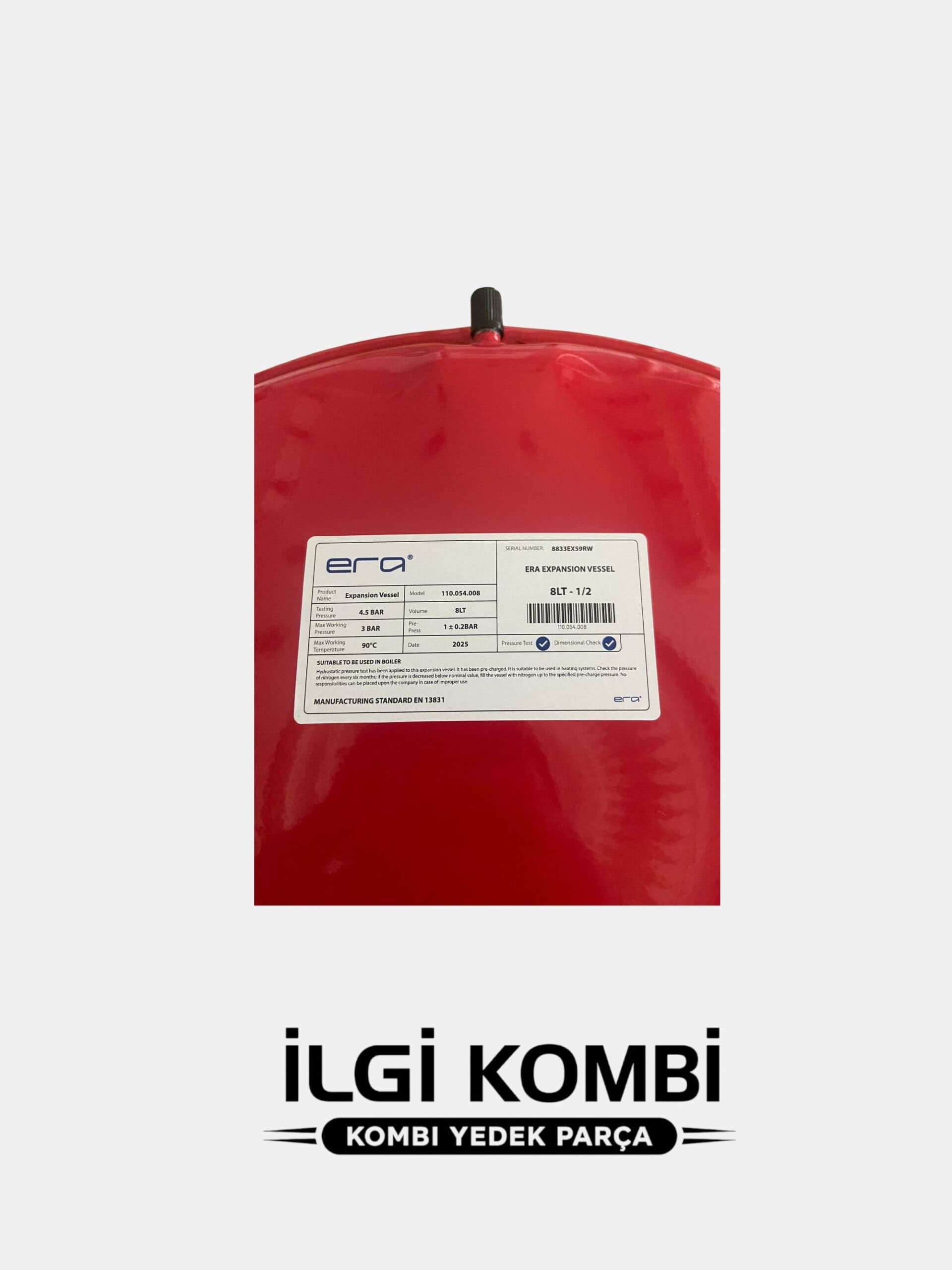 E.C.A kombi Genleşme tankı ikinci görünüm